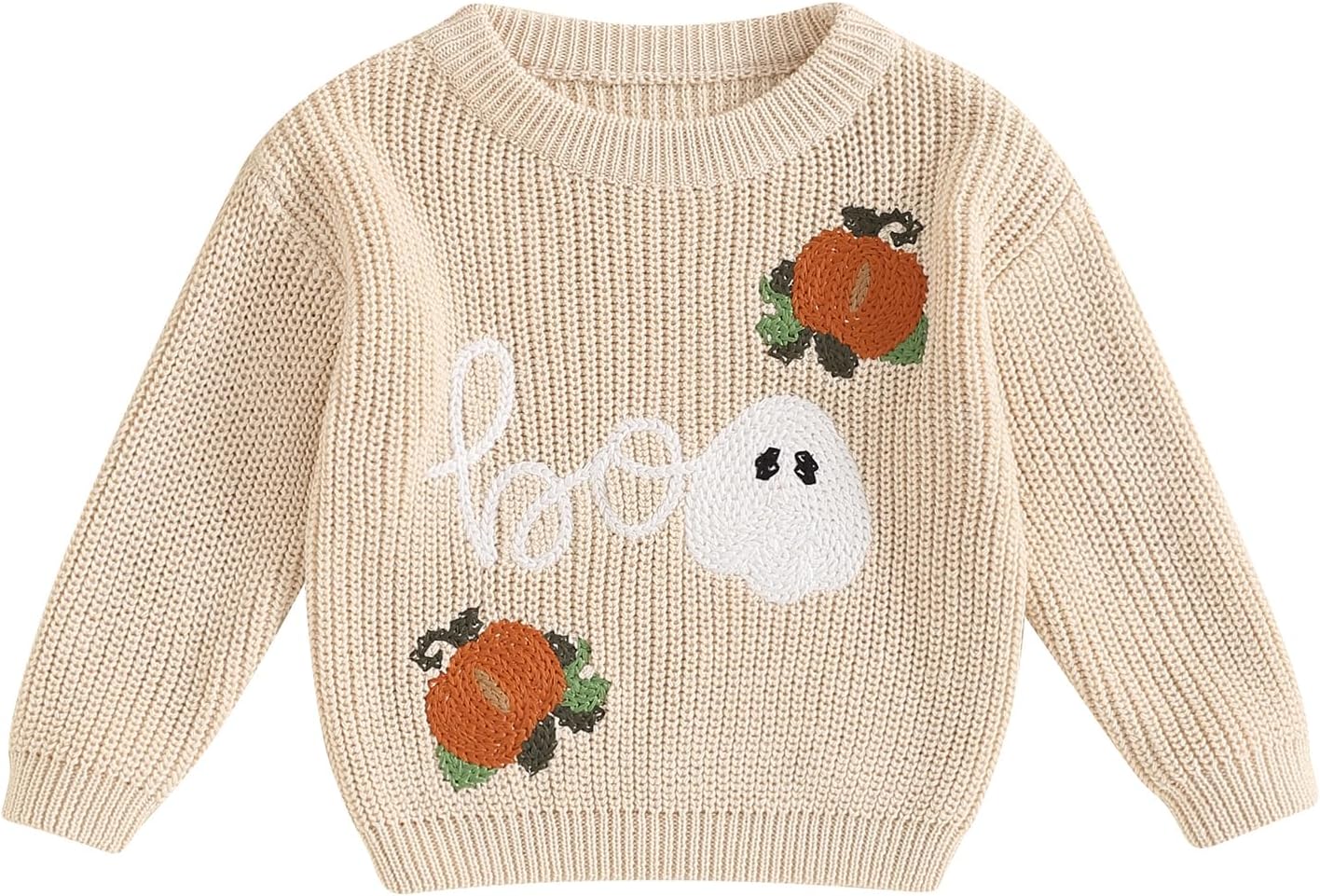 Halloween Toddler Outfit Knit Sweater Set