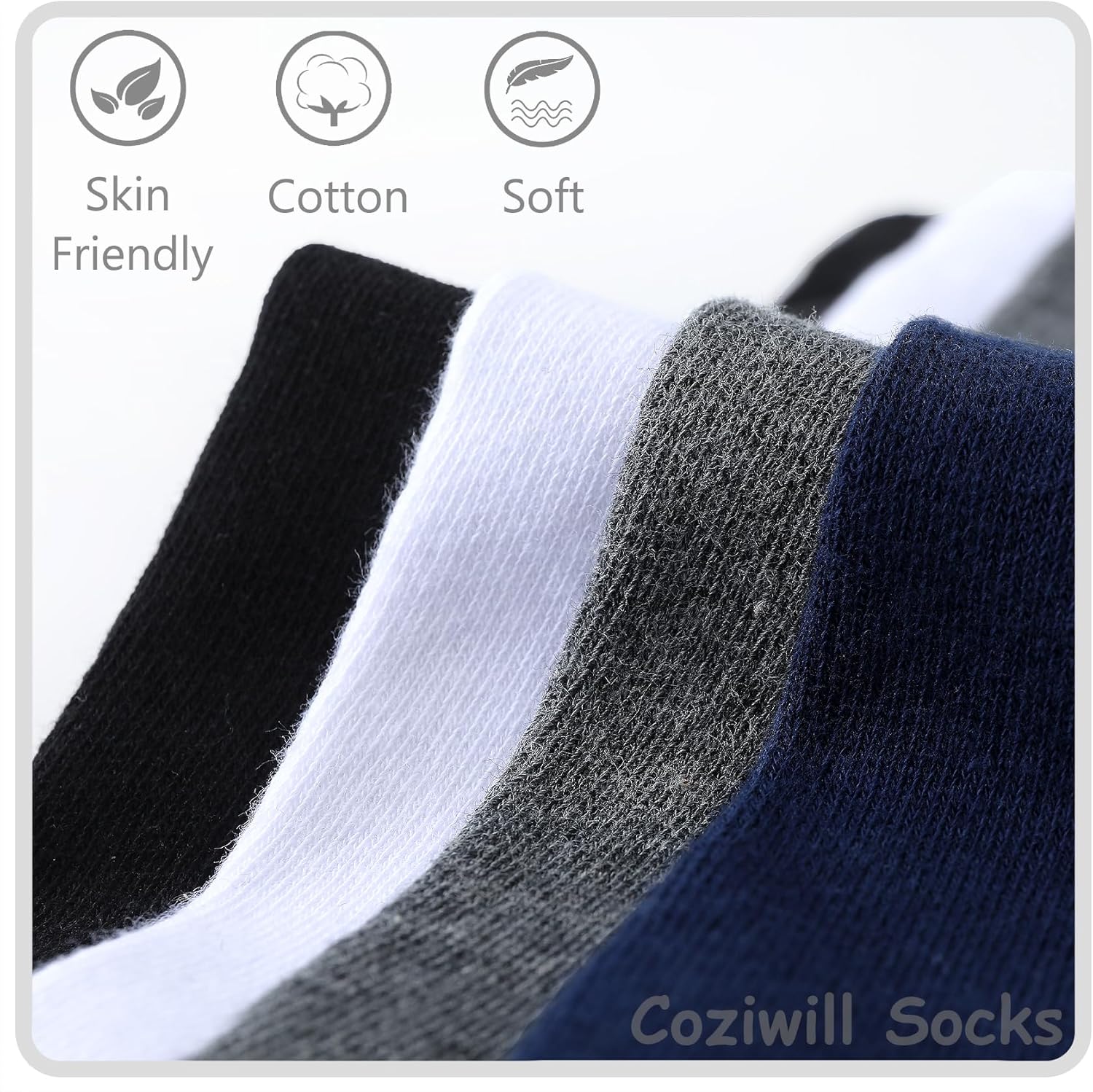 Coziwill Knee High Socks Comfortable Stylish for School More