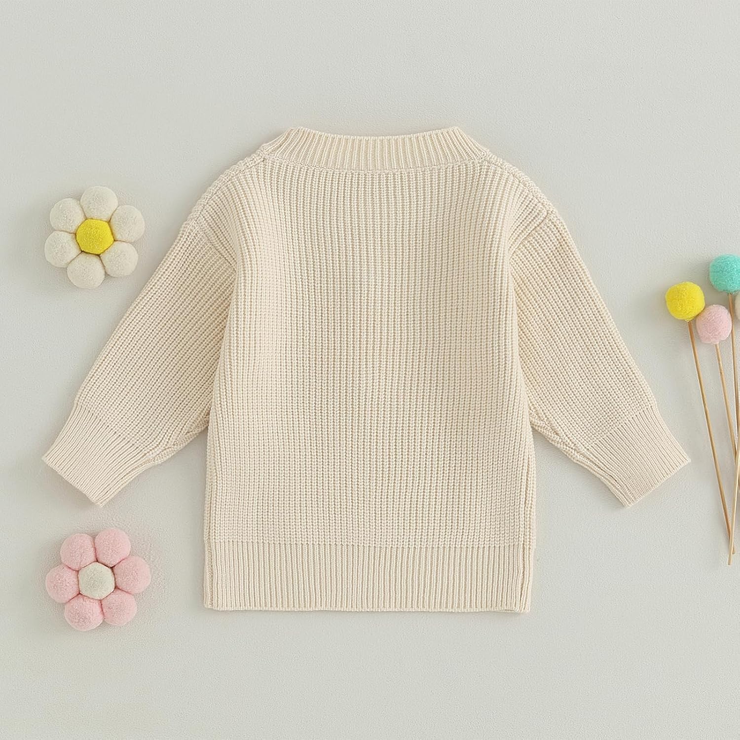 Engofs - Cozy Toddler sweater for Fall Winter - Soft Stretchy Machine Washable