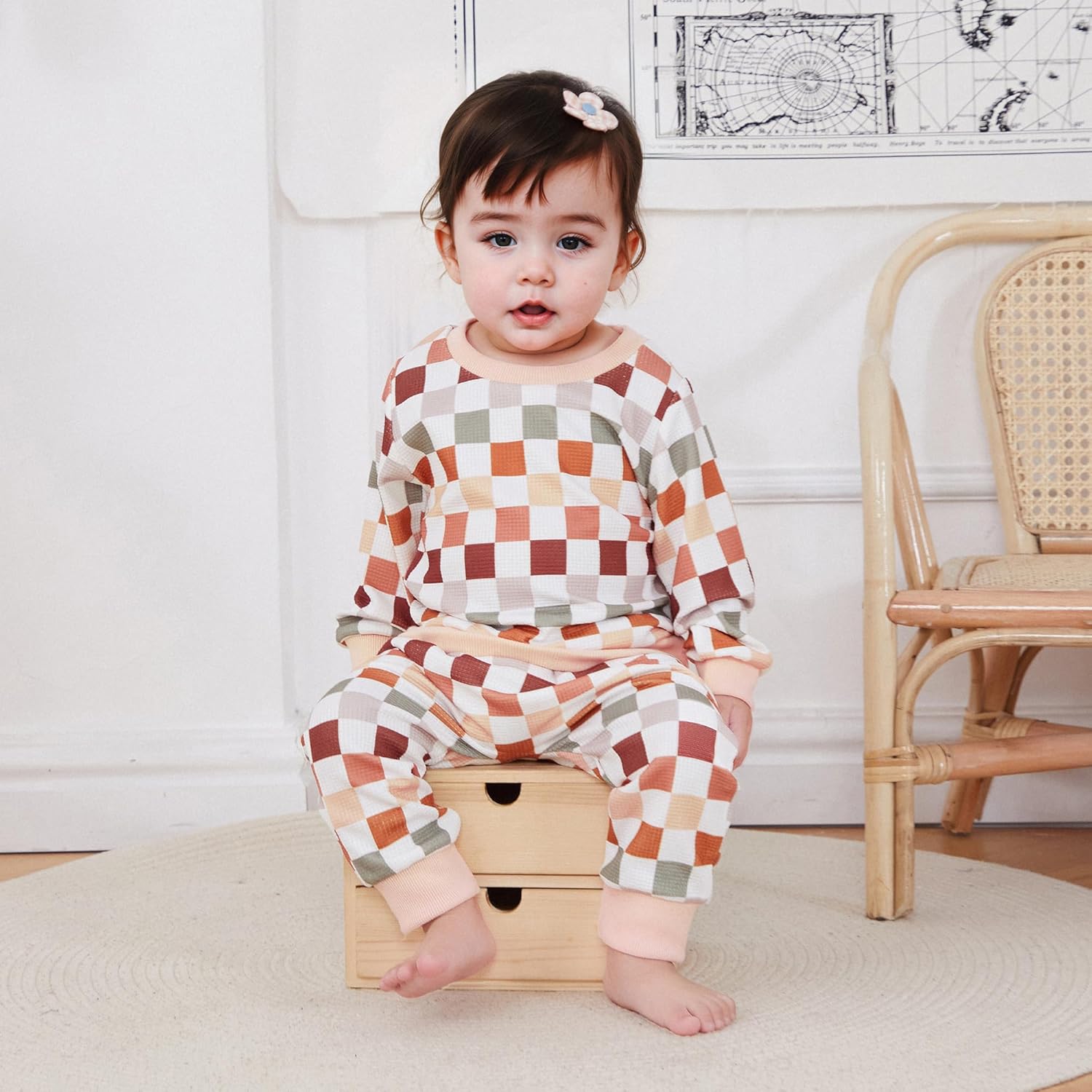 Stylish Baby Outfit - Check
