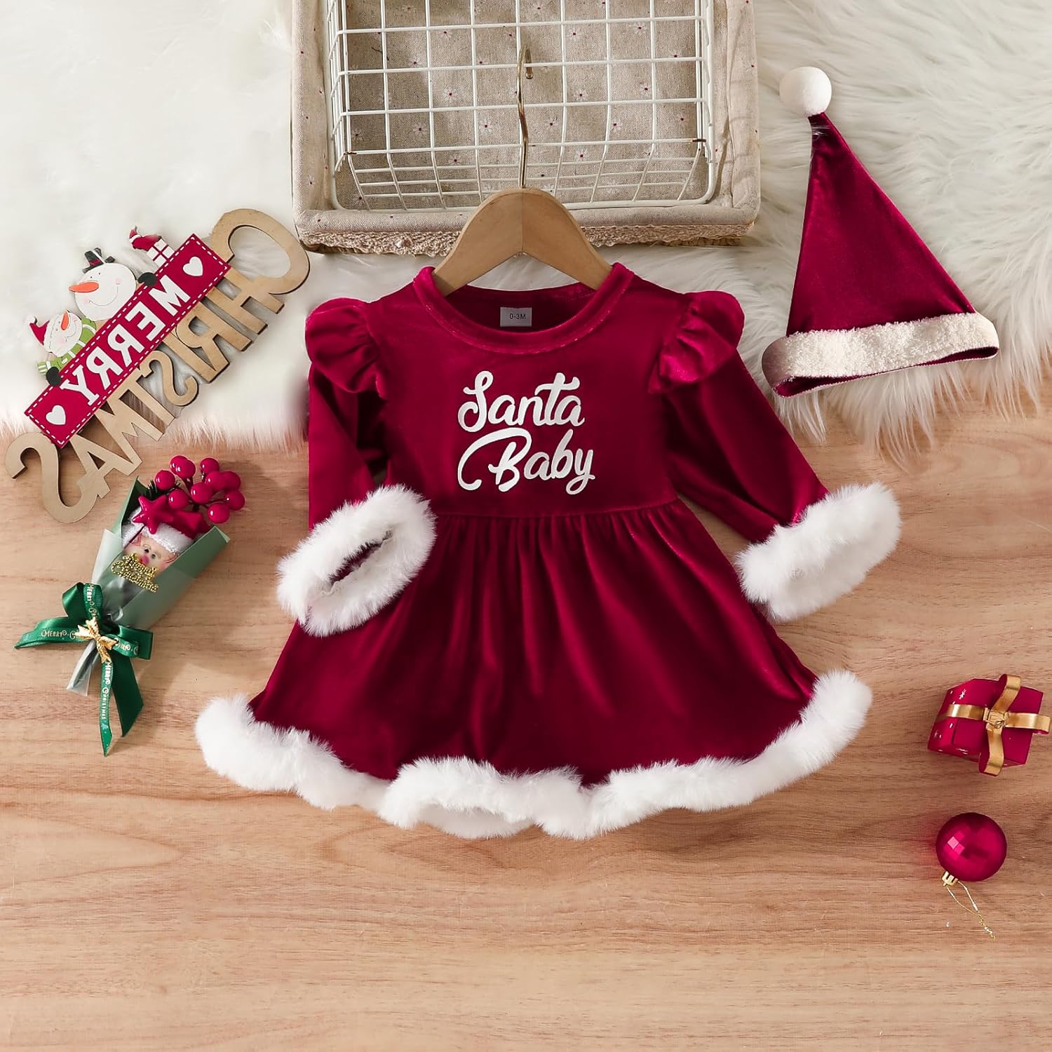 Adokioths Baby Girl Christmas Dress