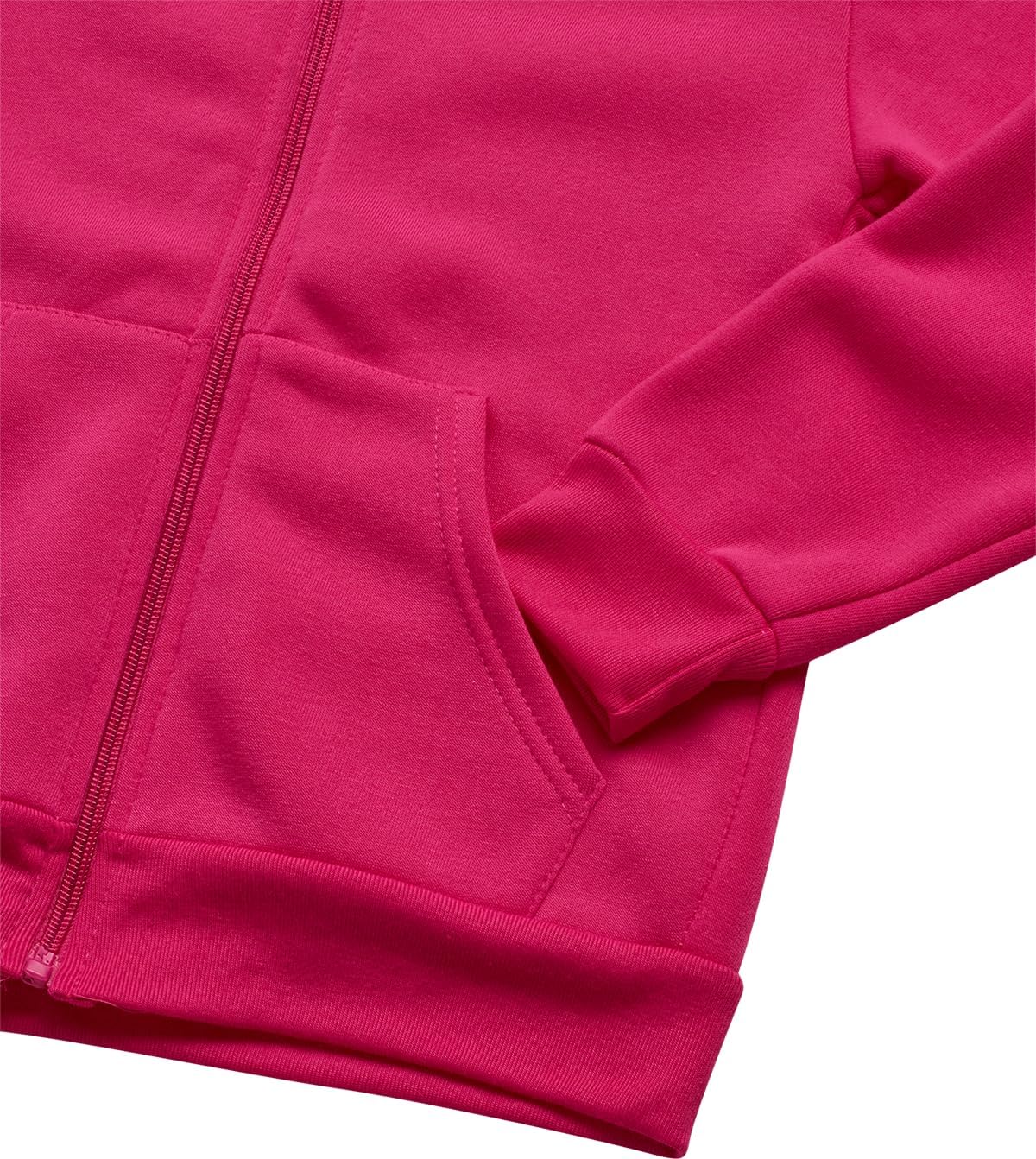 Real Love Girls Cozy Full Zip Fleece Hoodie