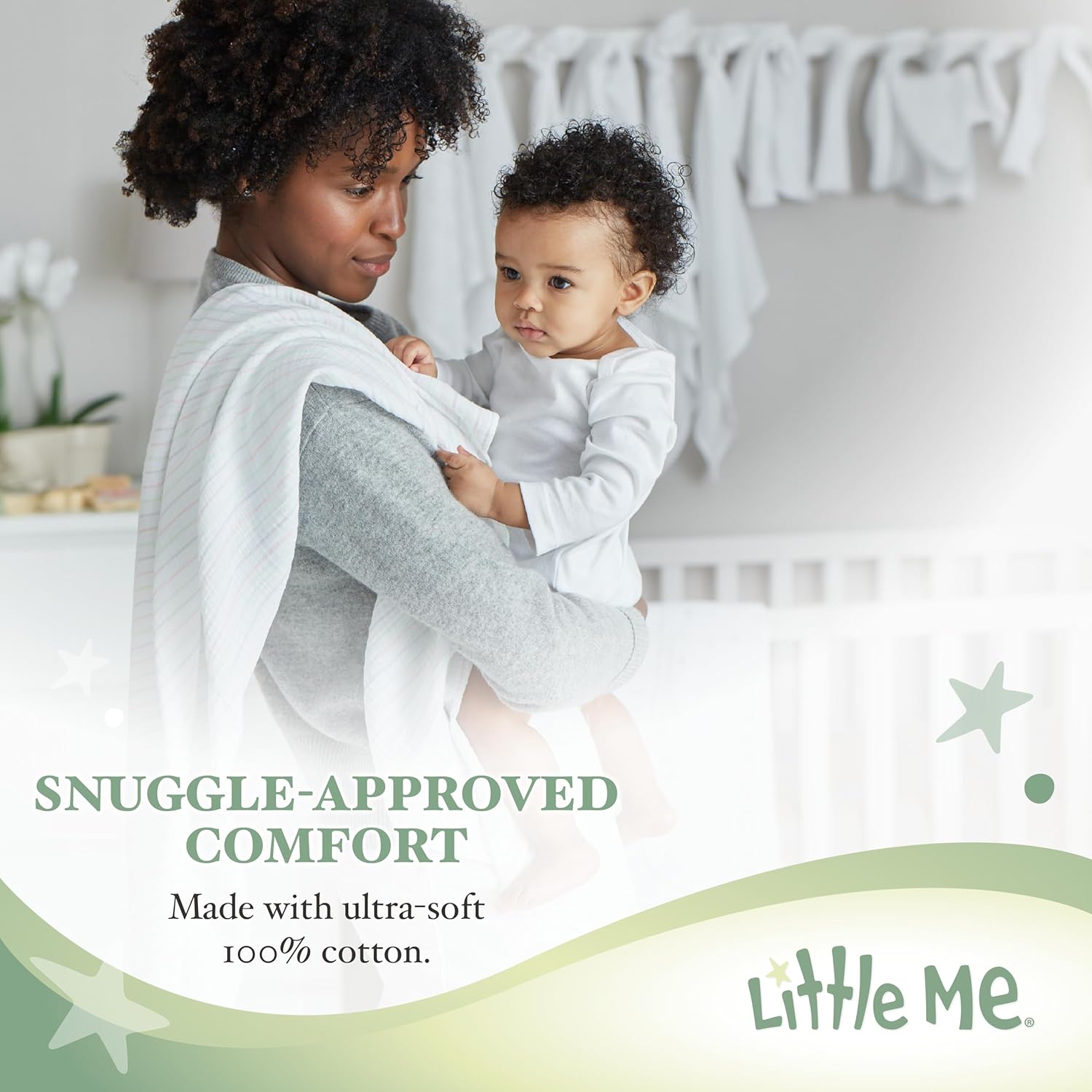 Little Me Harmless 100 Cotton Romper with Hat