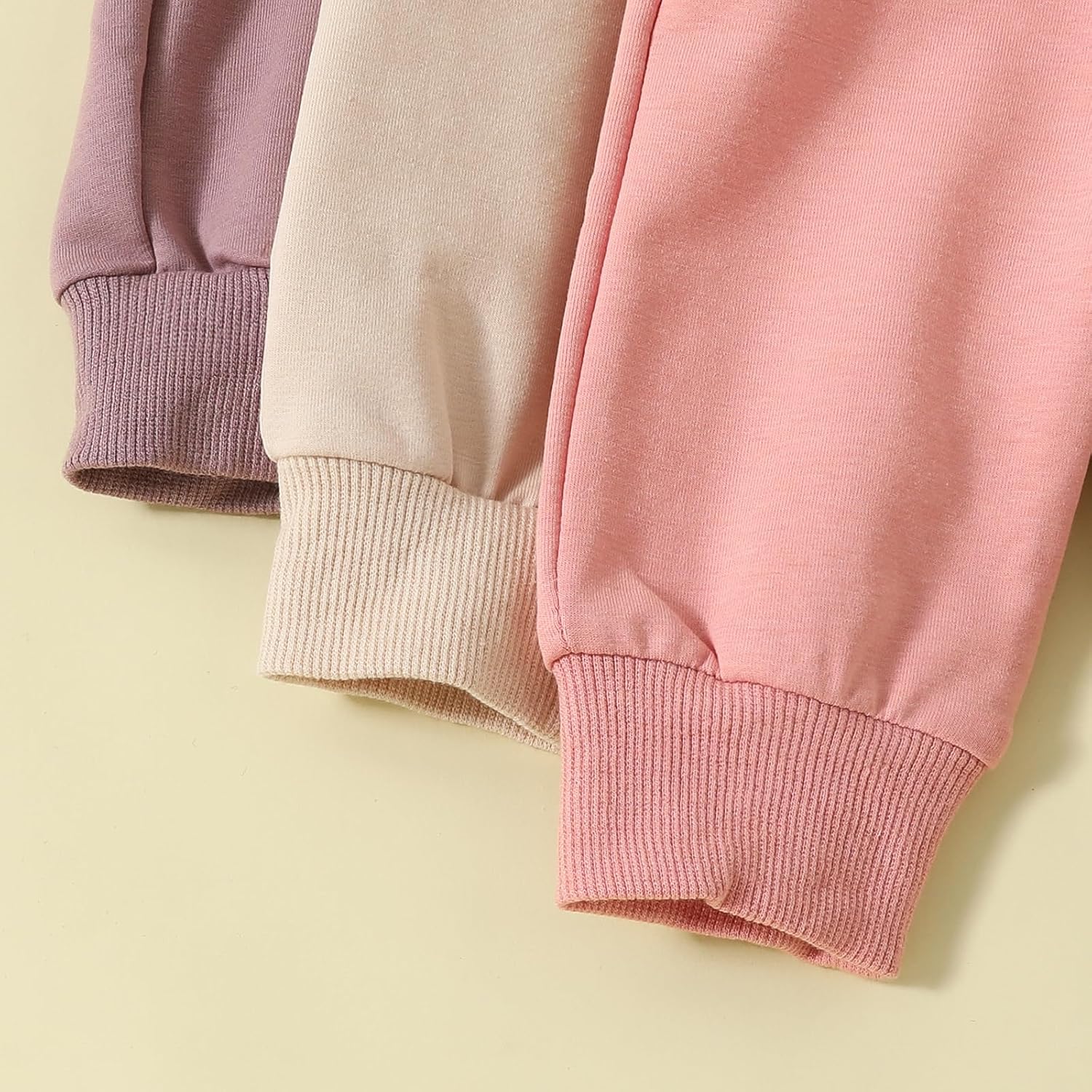 Premium 3-Pack Cotton Jogger Pants for Toddlers