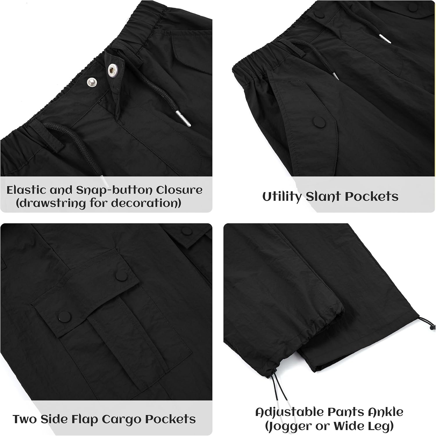 Y2K Para Cargo Pants for Girls