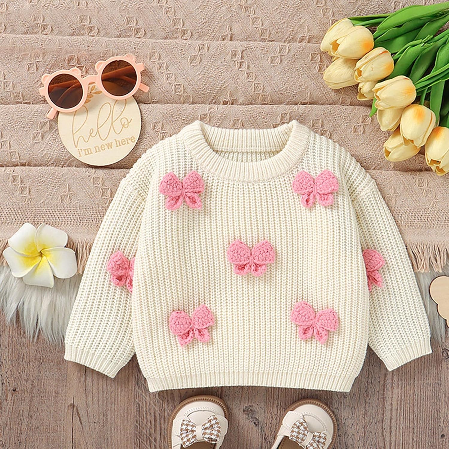 ToddlBy ToddlerGirls Crewneck Sweater