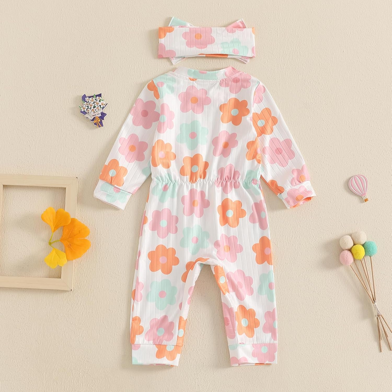 Perfect Romper Set for Newborn Baby Girl Coming Home