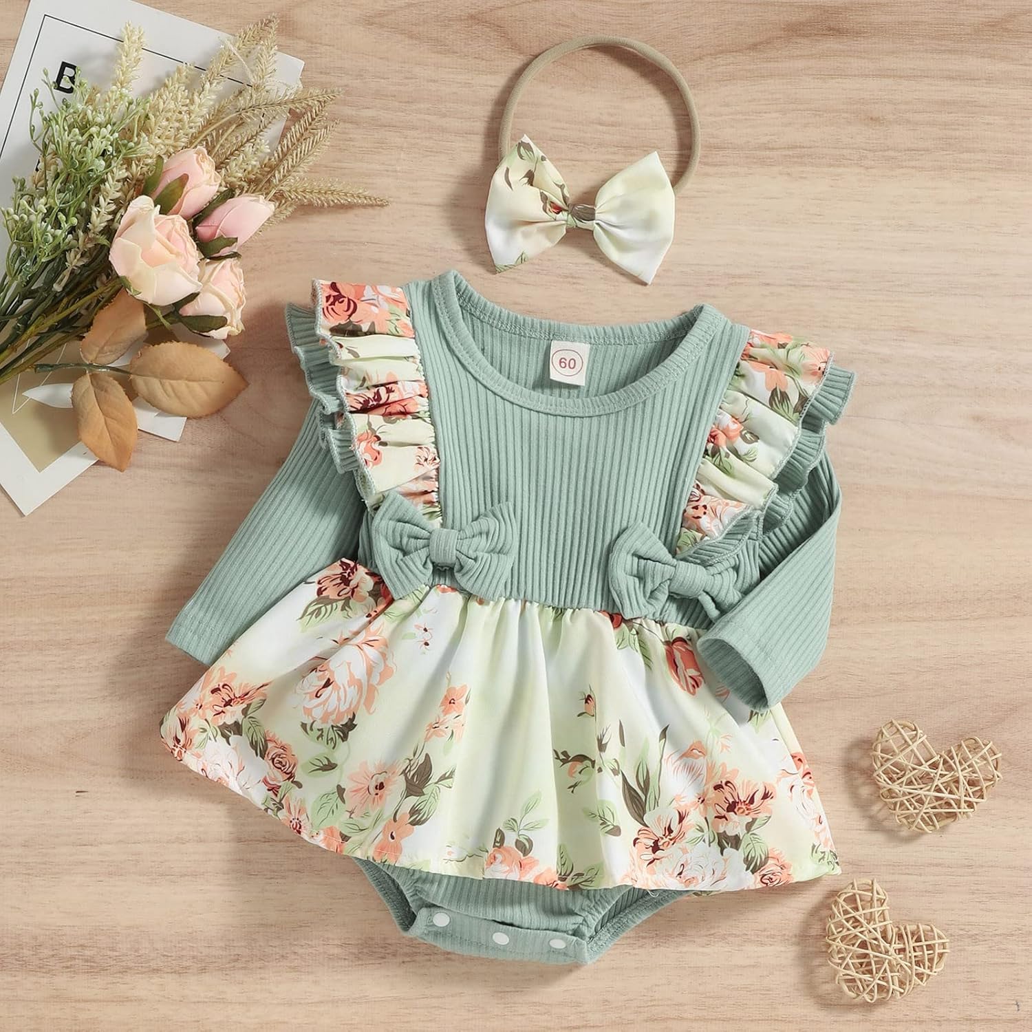 Adorable Newborn Baby Girl Clothes Set