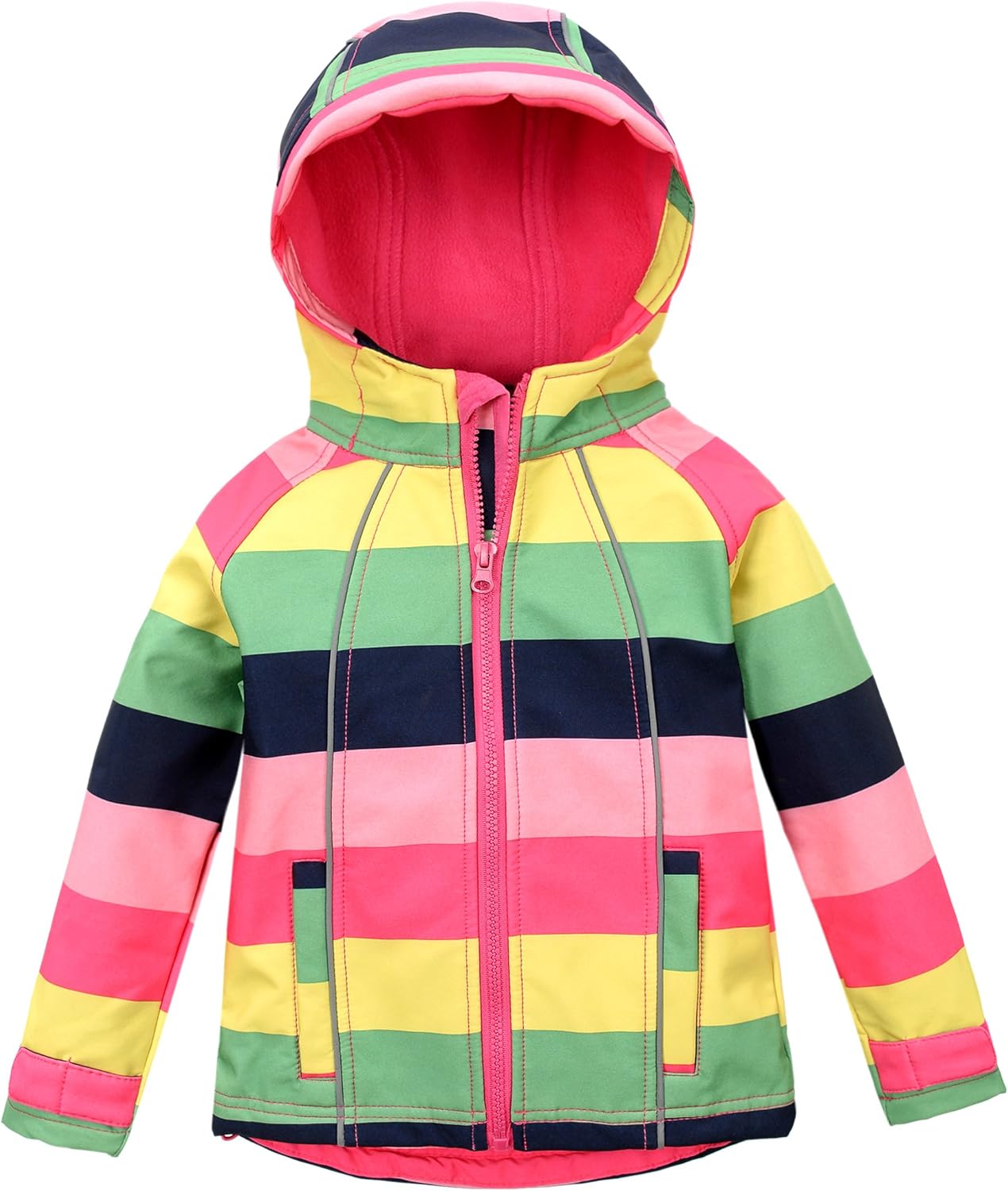 M2C Girls Windproof Softshell Jacket