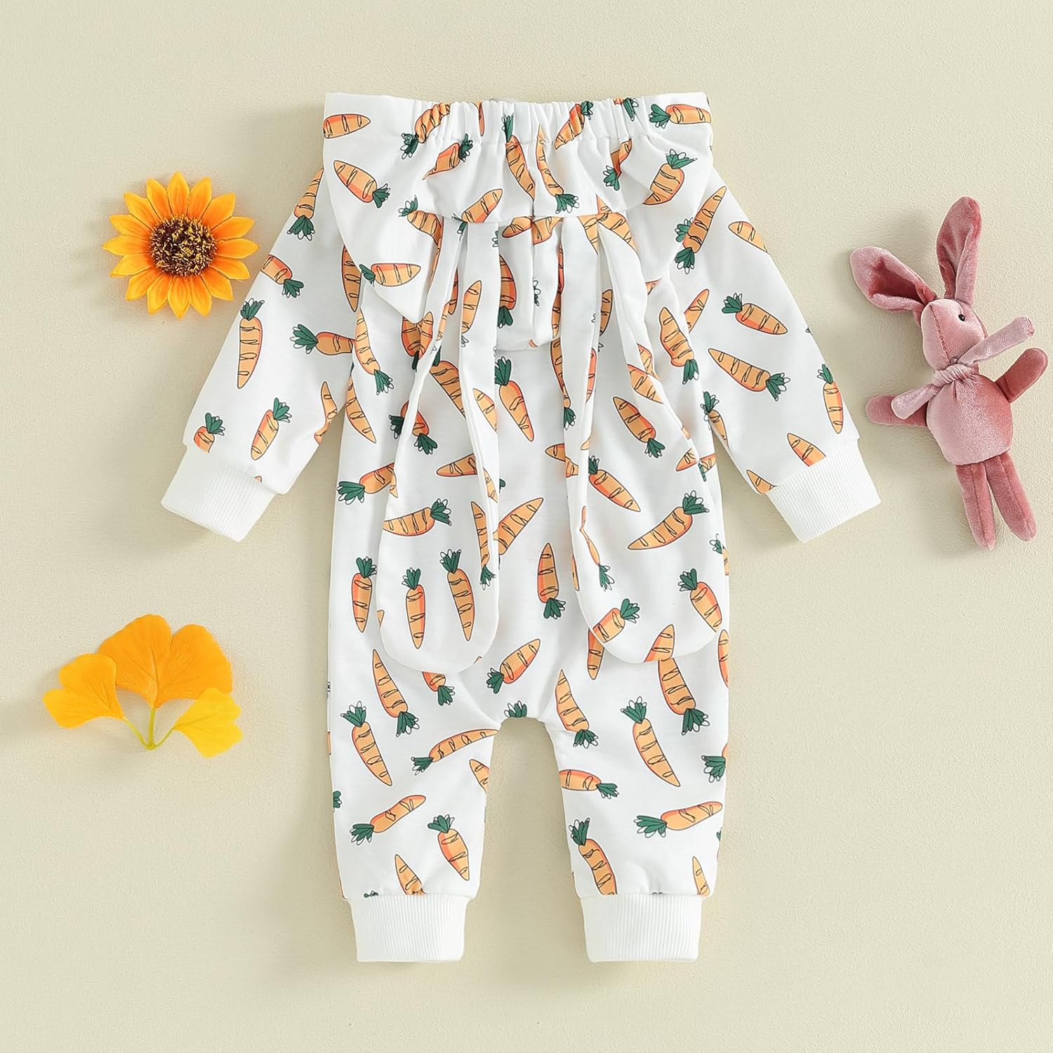 Easter Bunny Romper for Babies