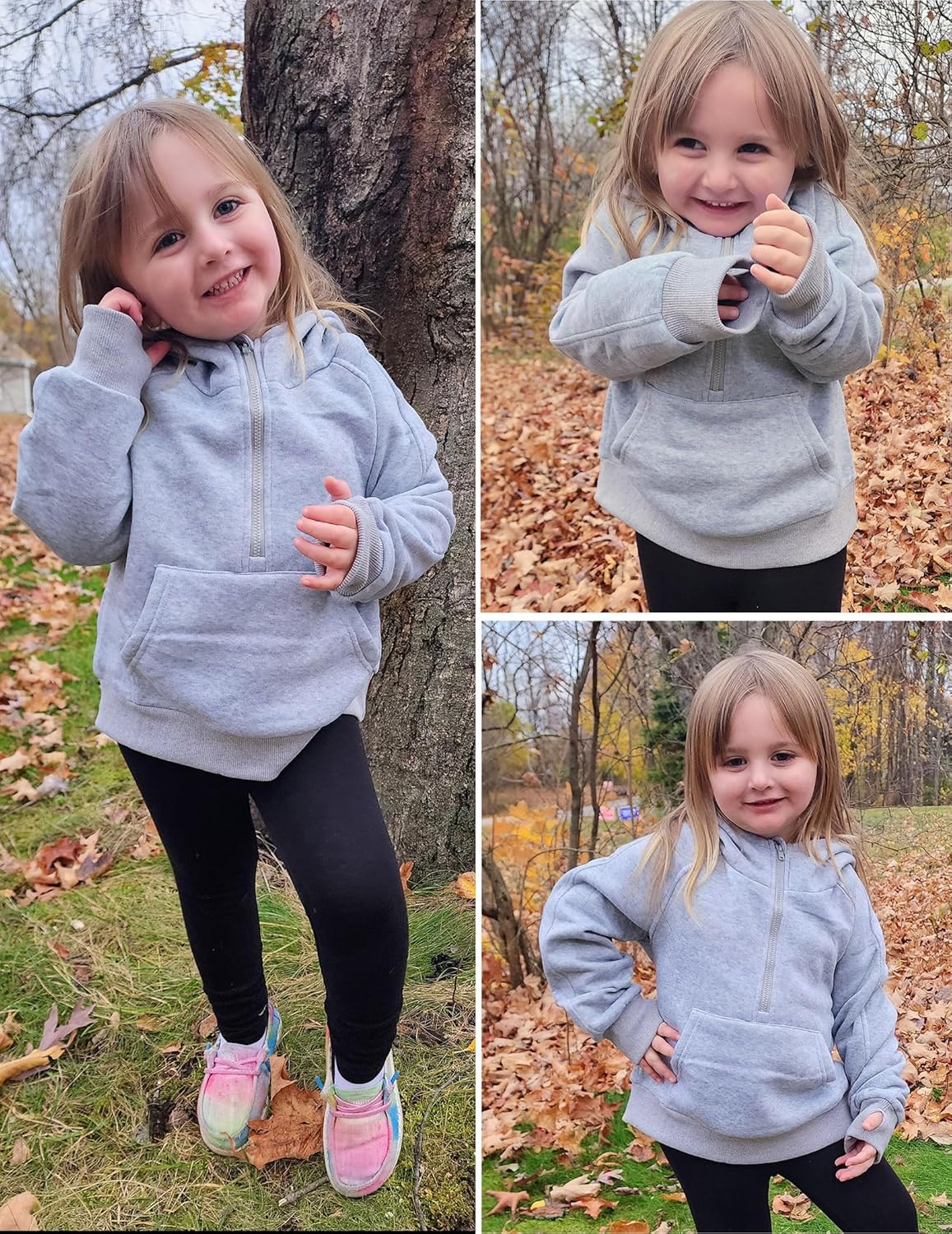 Stylish Girls Fleece Hoodie for Winter