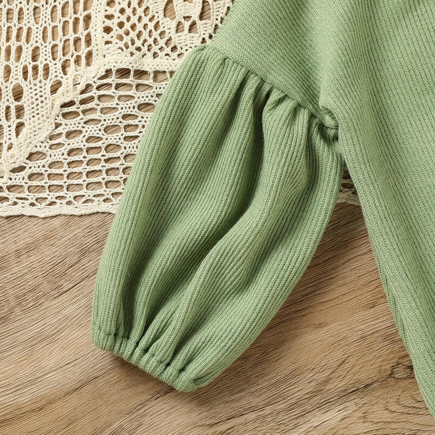 Loose Long Sleeve Casual Sweater for Baby Girls
