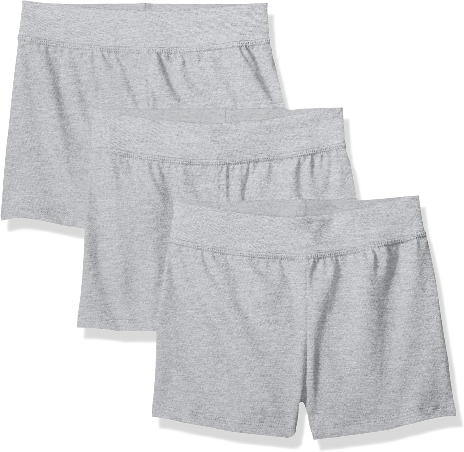 Relaxing Hanes Girls Jersey Shorts 3-Pack