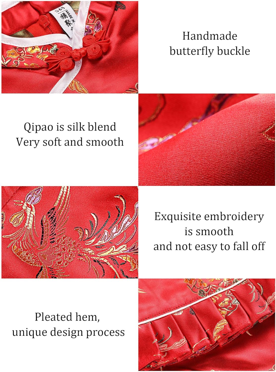 Perfect New Year Dress for Girls Adorable Chinese Style Buy Now
