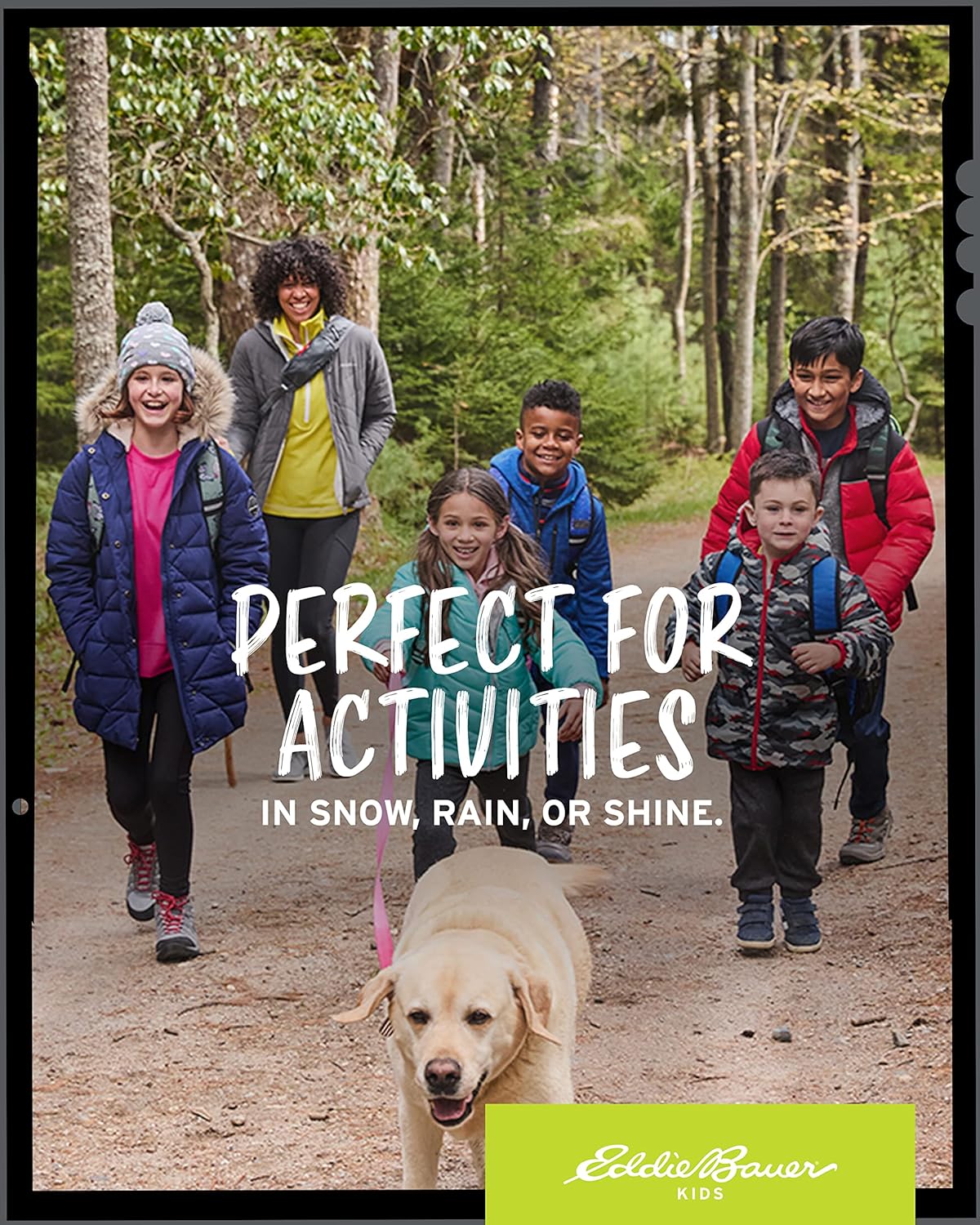 Eddie Bauer Girls 3-in-1 Waterproof Jacket