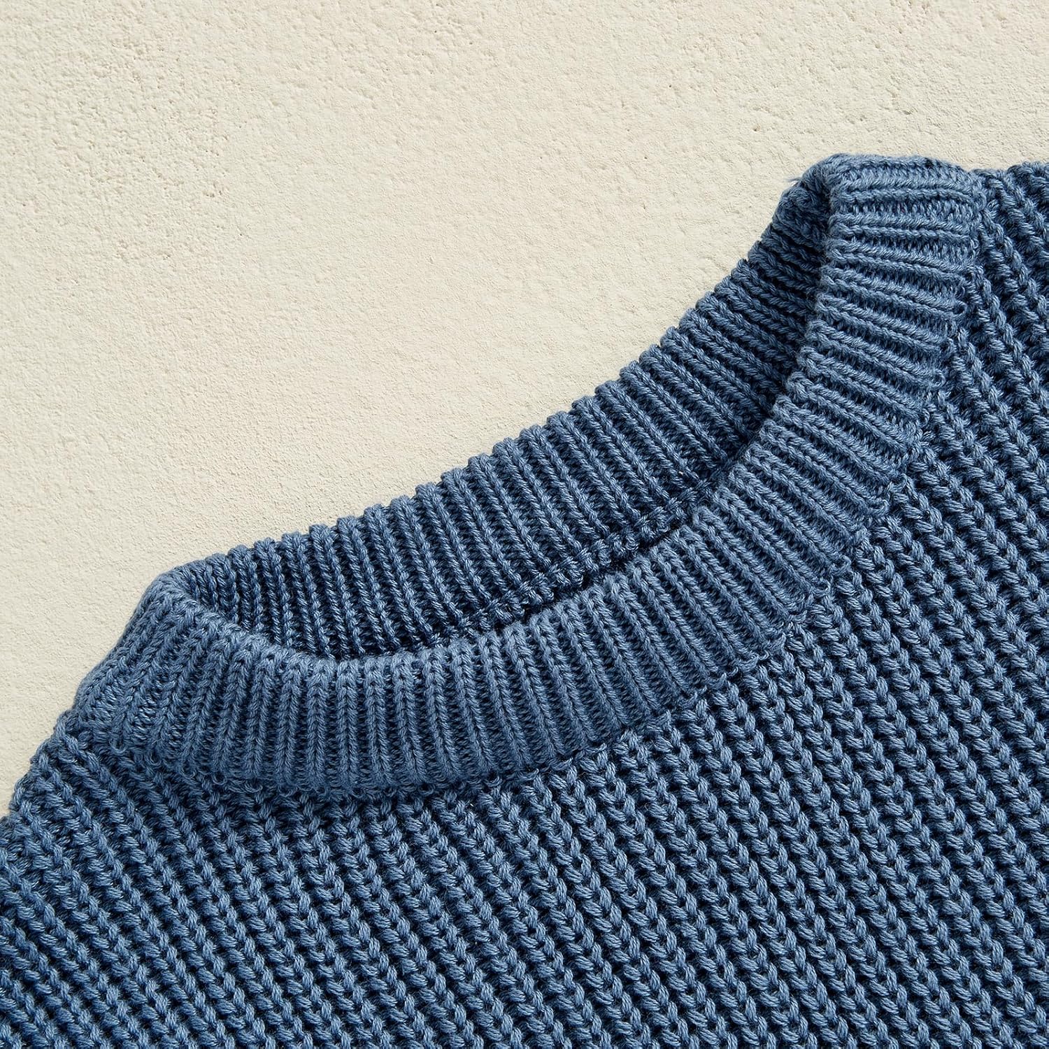 Karwuiio Toddler Chunky Knit Sweater - Soft Warm Perfect for Winter